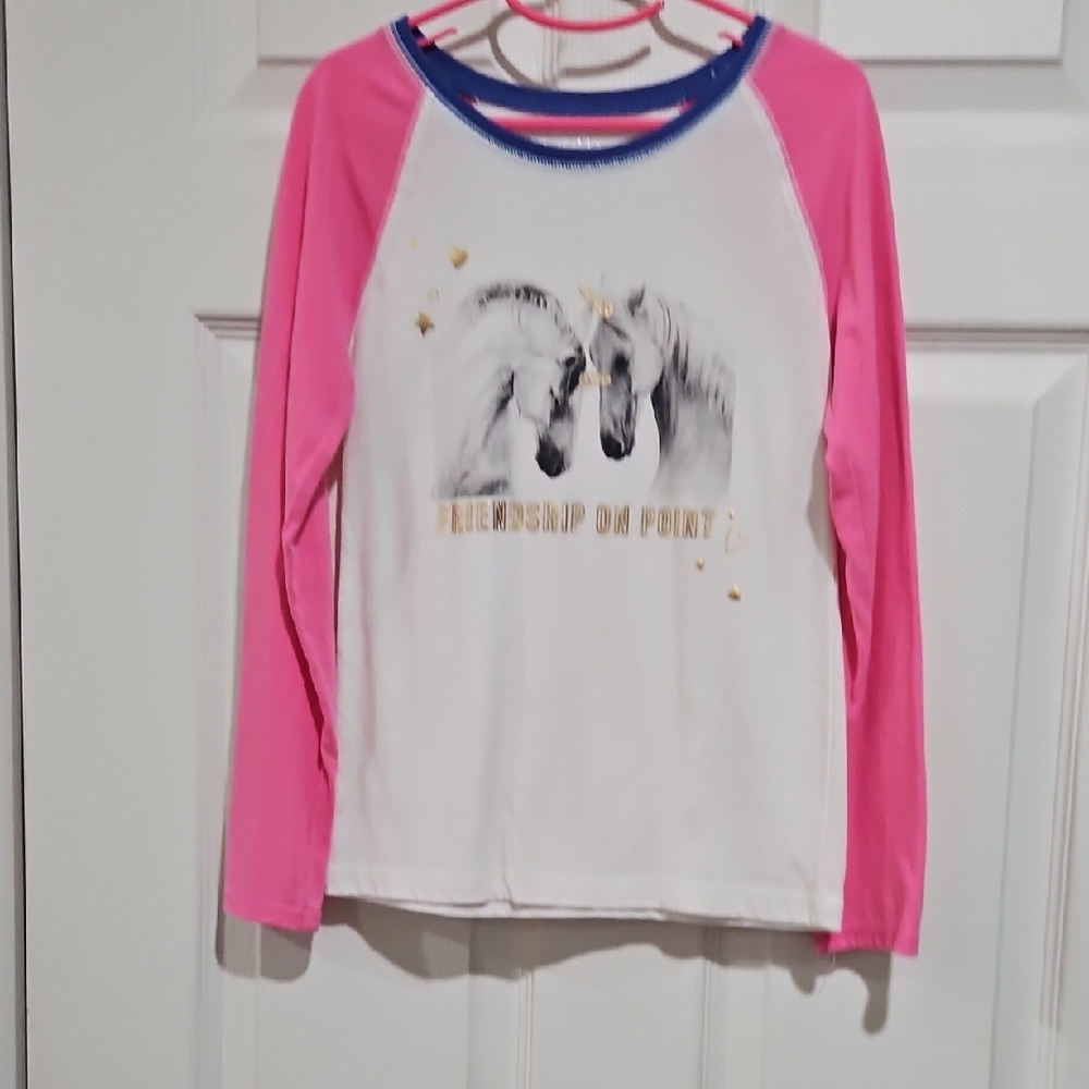 2- Girls Unicorn Shirt Set